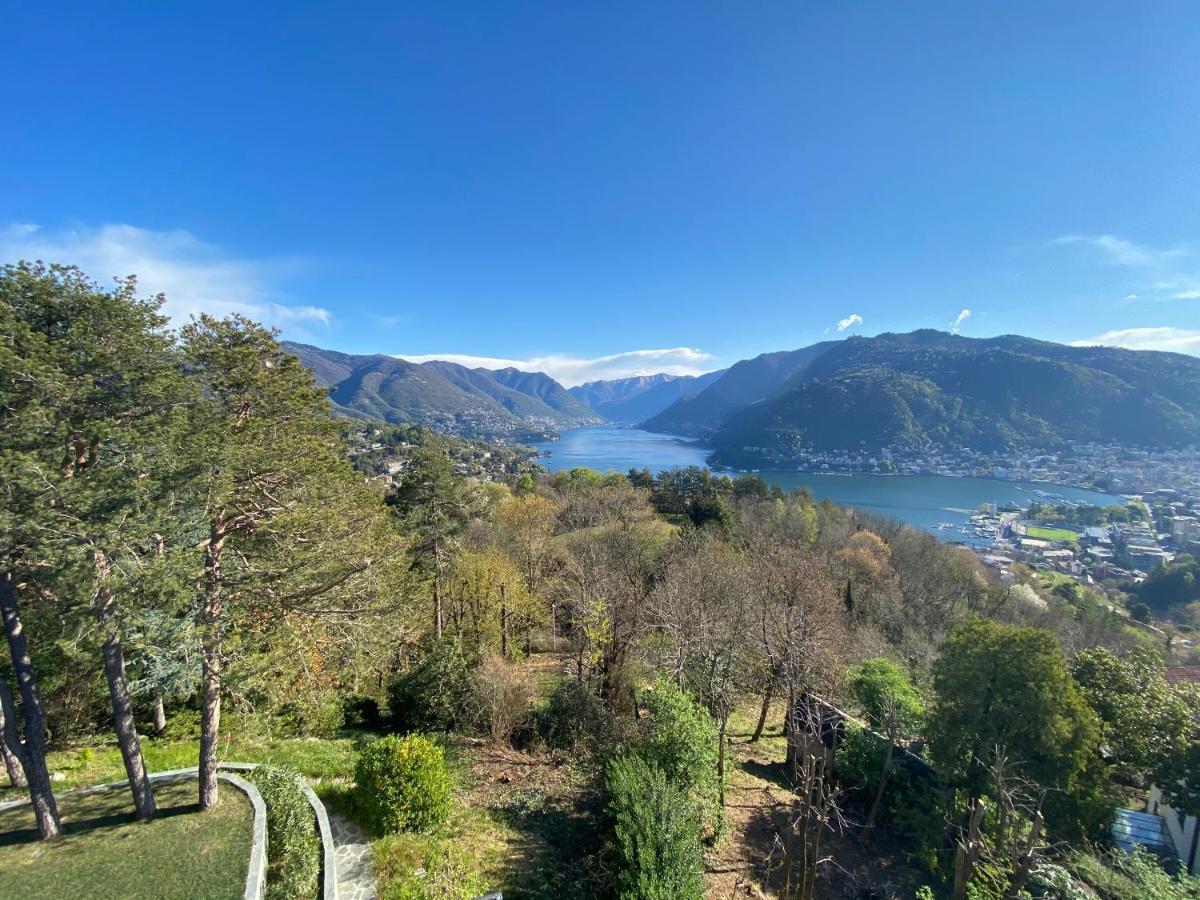 Penthouse - Villa Cardano Como Dış mekan fotoğraf