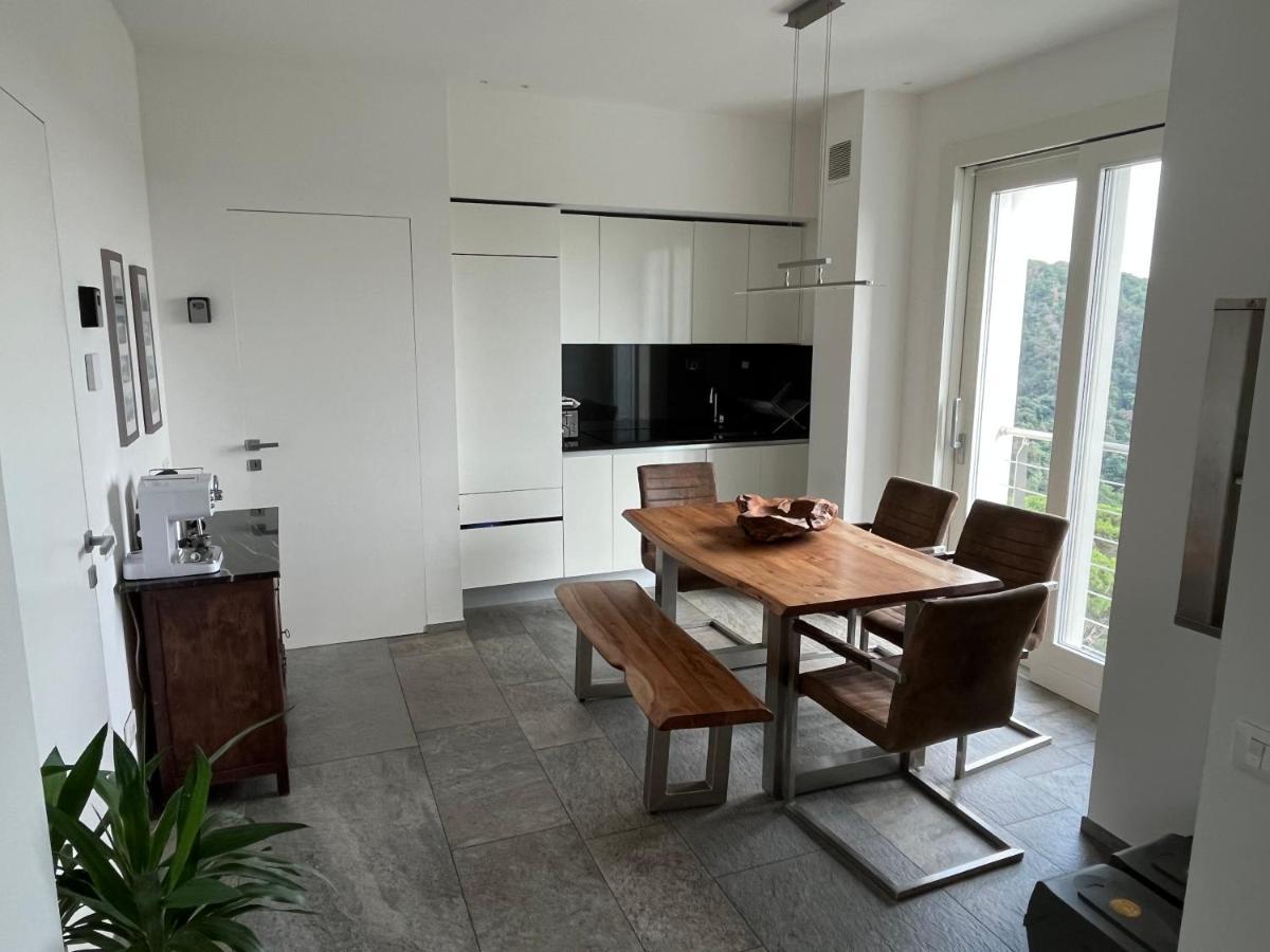 Penthouse - Villa Cardano Como Dış mekan fotoğraf
