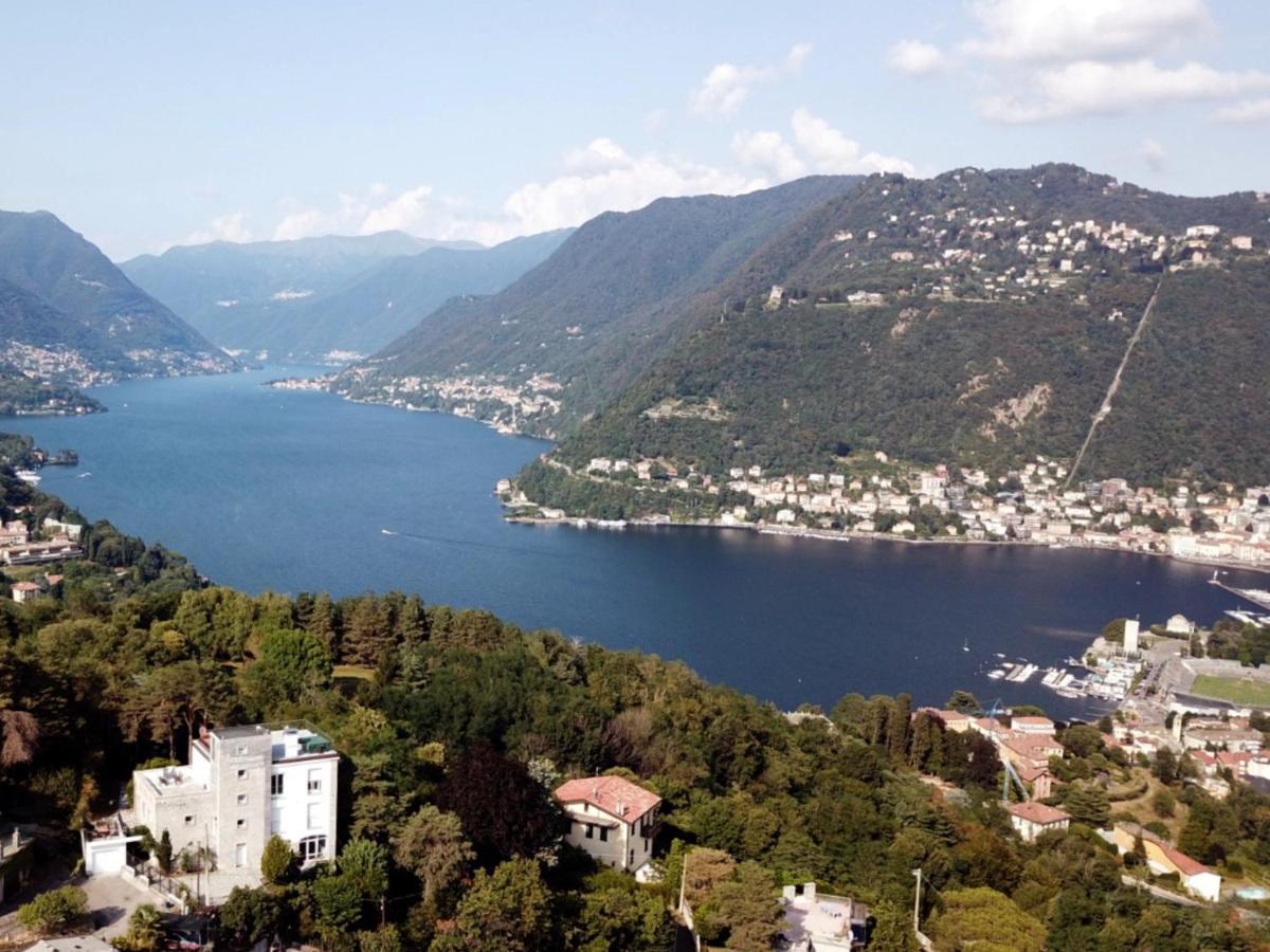 Penthouse - Villa Cardano Como Dış mekan fotoğraf