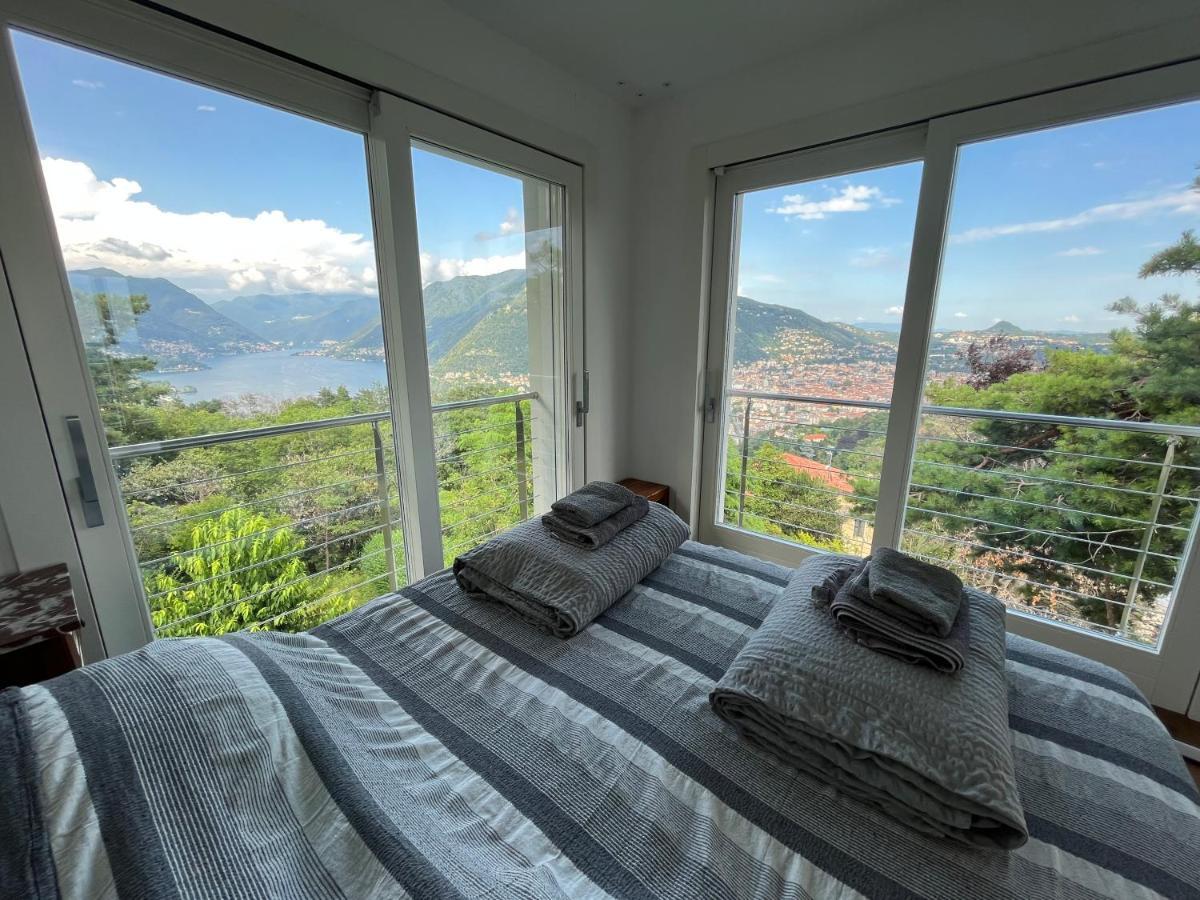 Penthouse - Villa Cardano Como Dış mekan fotoğraf