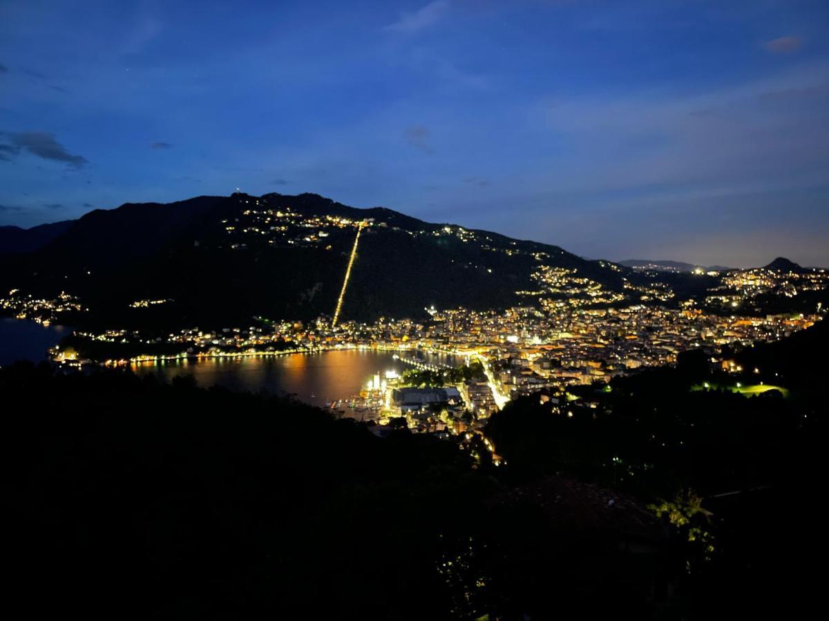 Penthouse - Villa Cardano Como Dış mekan fotoğraf