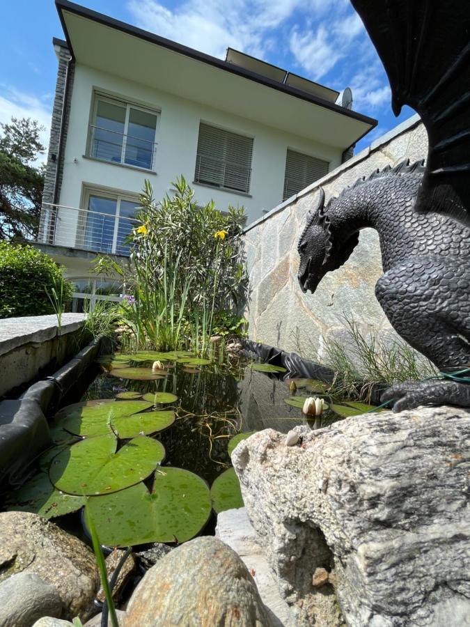 Penthouse - Villa Cardano Como Dış mekan fotoğraf