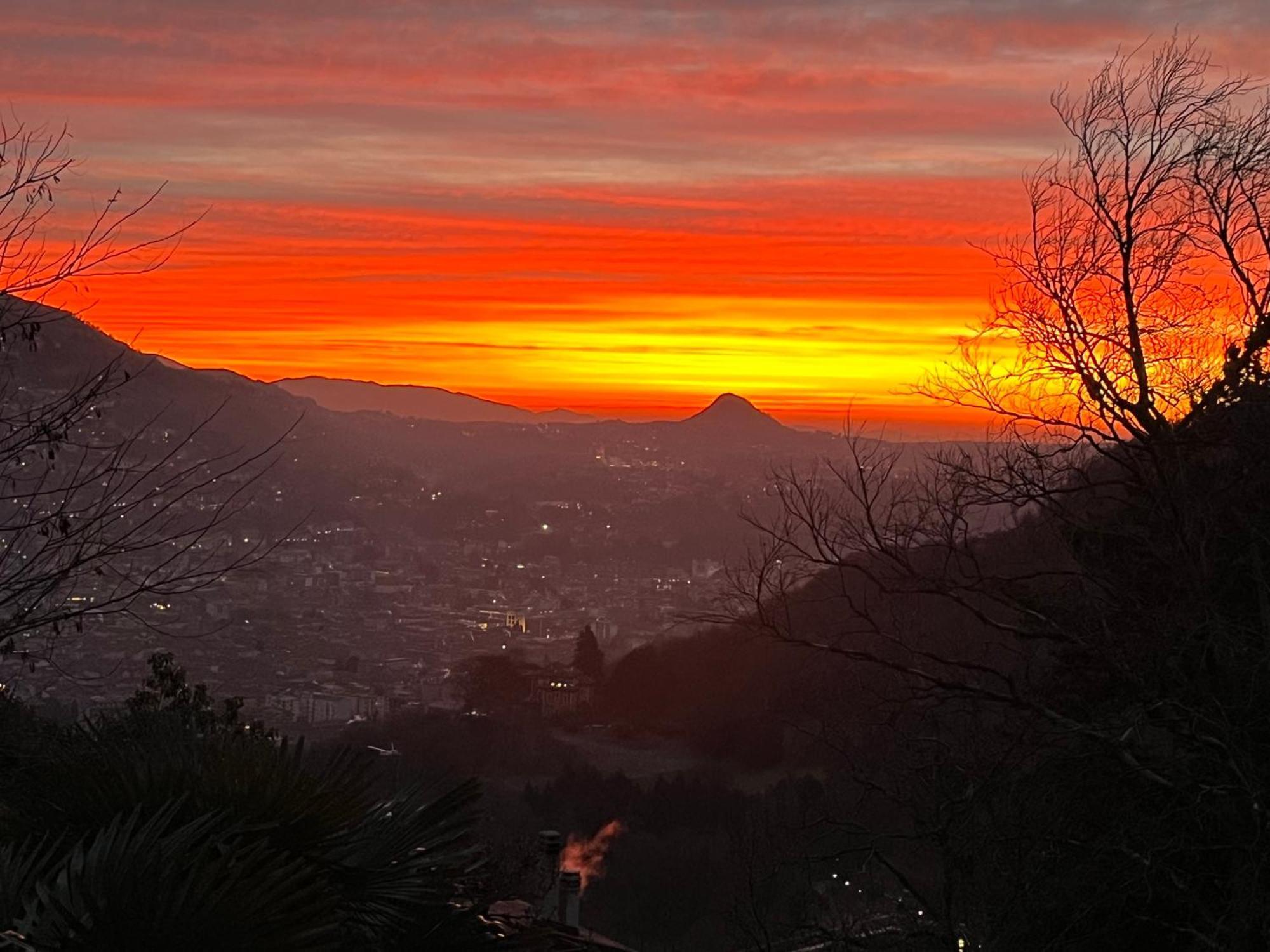 Penthouse - Villa Cardano Como Dış mekan fotoğraf